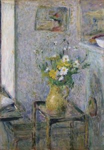 Stoneware Vase And Flowers — Jean-édouard Vuillard