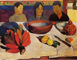 Večeře (také Známá Jako Banány) — Paul Gauguin