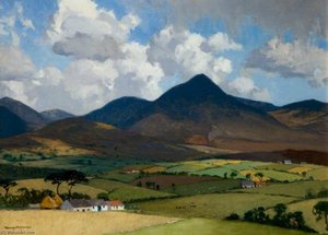 The Mourne Mountains, Slieve Binnian — Norman Wilkinson