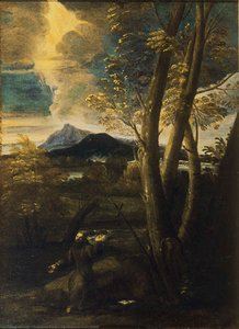 St. Francis In Ecstasy — Salvator Rosa