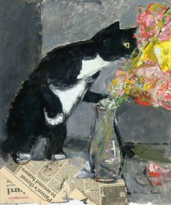 The Curious Cat — Ruskin Spear