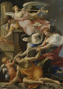Il Tempo Sconfitto Dall'amore, La Speranza E La Fama, 1640-1645 — Simone Vouet
