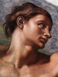 Adem'in Yaratılışı (detay) — Michelangelo