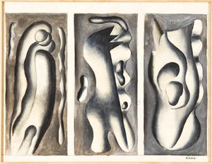 Tails Of Comets (studio For A Screen) — Fernand Léger