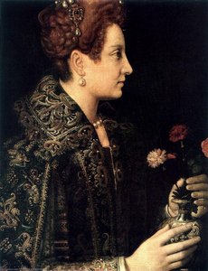 Profile Portrait Of A Young Woman — Sofonisba Anguissola