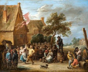 A Village Festival On St George’s Day — David Teniers The Younger
