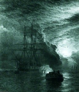 Cutting Out The 'hermione' — Henry Thomas Dawson