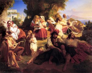 Il Dolce Far Niente — Franz Xavier Winterhalter