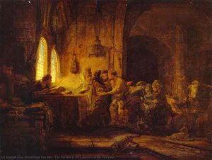 The Parable Of The Laborers In The Vineyard — Rembrandt Van Rijn
