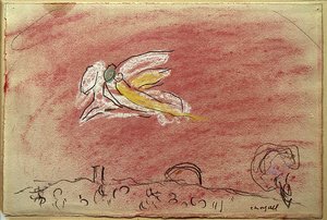 Estudo Para "cantos De Salomão Iv" — Marc Chagall