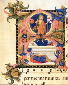 Gradual (volume 2, Folio 1v) — Don Simone Camaldolese