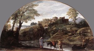 The Flight Into Egypt — Annibale Carracci