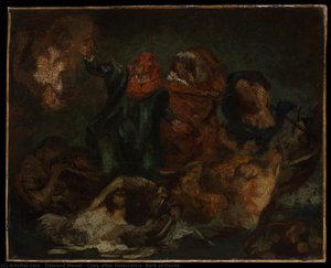 Copy after Delacroix's 