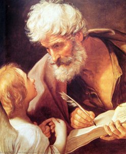 Erzengel Matthäus Und Der Engel — Reni Guido (le Guide)