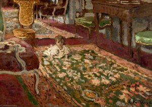 Interior The Drawing Room — Jean-édouard Vuillard