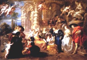 Der Garten Der Liebe — Peter Paul Rubens