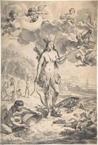 Allegory Of America — Nicolaes Pietersz Berchem