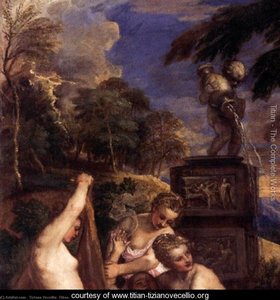Diana Și Calisto (detaliu) — Titian