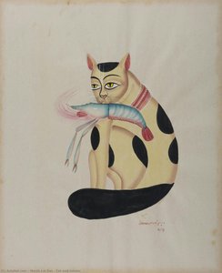 Cat And Lobster — Manik Lal Das