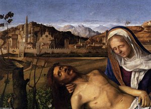 Pietà (dettaglio) (11) — Giovanni Bellini