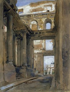 Ruins Of The Tuileries Palace — 이지도르 필스
