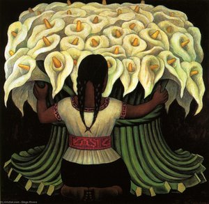 Flower Seller — Diego Rivera