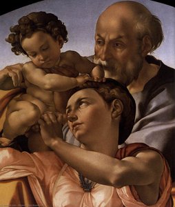 Doni Tondo (detay) — Michelangelo