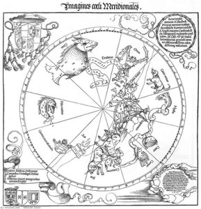 The Southern Hemisphere of the Celestial Globe