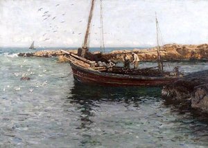 Home With A Good Fishing — Robert Weir Allan
