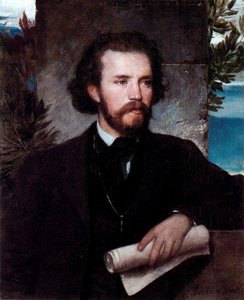Portrait Du Chanteur Karl Wallenreiter — Arnold Böcklin