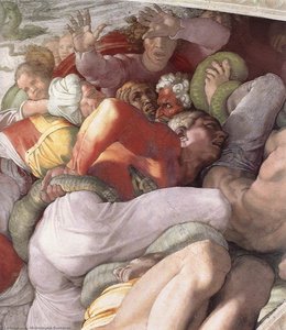 Bakır Yılan (detay) — Michelangelo