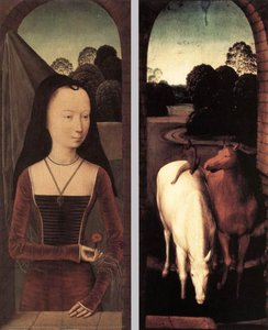 Diptychon Mit Der Allegorie Der Wahren Liebe — Hans Memling