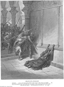 Athaliah'ın Ölümü — Gustave Doré