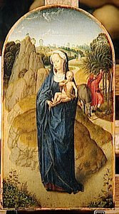 La Fuga In Egitto — Hans Memling