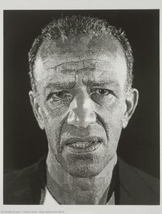 Alex Reduction Block — Chuck Close