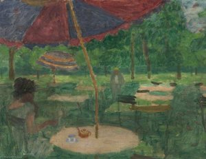 The Café (tea Gardens) — Victor Pasmore
