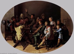 The King Drinks — Jan Miense Molenaer