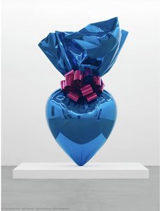 Sacred Heart (blue/magenta) — Jeff Koons