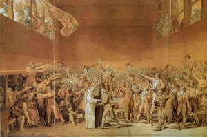 El Juramento Del Campo De Trianon — Jacques-louis David