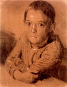 Drawing Of A Boy — Adolph Von Menzel