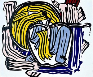 Apple And Grapefruit — Roy Lichtenstein