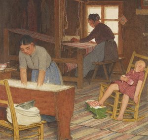 Baking And Weaving — Клоренс Алфонс Гањон