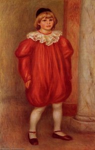 Palyaço (aynı Zamanda Palyaço Kostümlü Claude Ranoir Olarak Bilinir) — Pierre Auguste Renoir