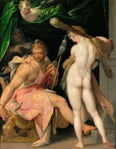 Herakles And Omphale — Bartholomeus Spranger