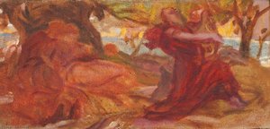 Study For 'a Garden By The Sea', William Morris — Christopher Williams