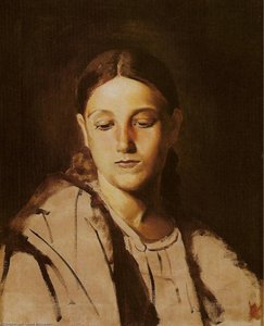 Portrait Study For Our Lady — Jacek Malczewski