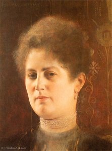 Ritratto Di Una Signora — Gustav Klimt