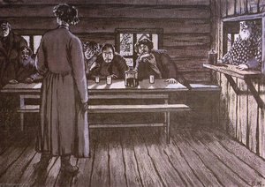 English Yakov Turok Is Singing Русский Яков Турок Поёт — Boris Mikhailovich Kustodiev