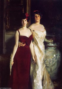 Ena Y Betty, Hijas De Asher Y La Sra. Wertheimer — John Singer Sargent
