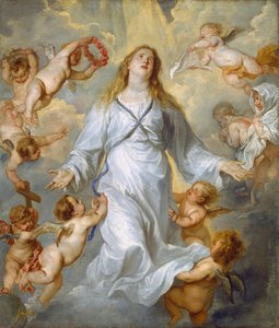 La Vierge En Tant Qu'intercesseuse — Sir Anthony Van Dyck